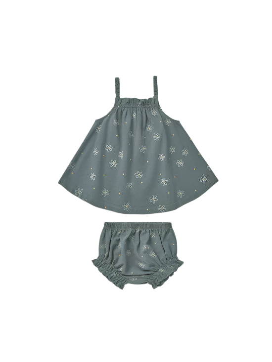 Rylee + Cru infant girl swing top & bloomer set