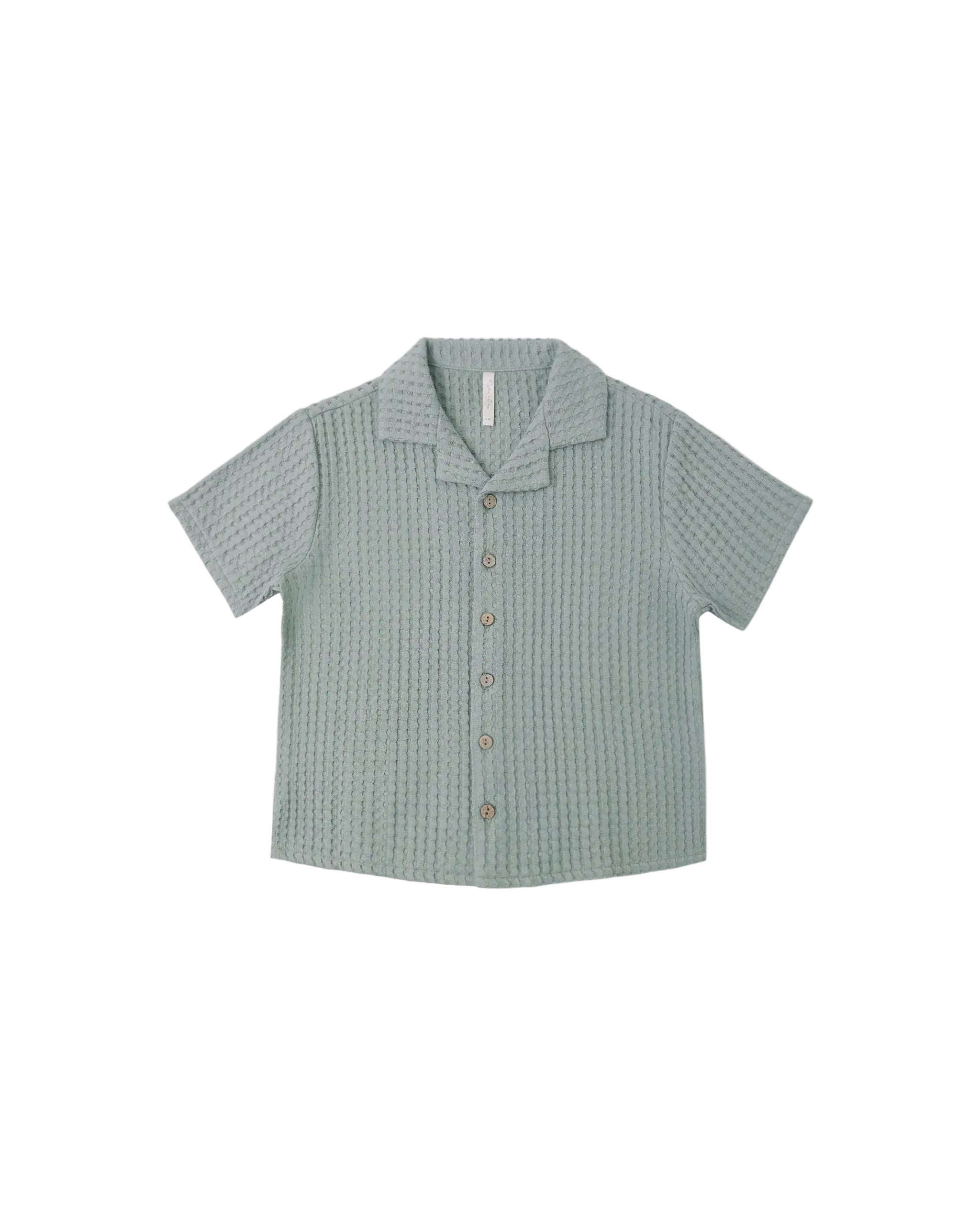 Rylee + Cru boys lapel collar shirt