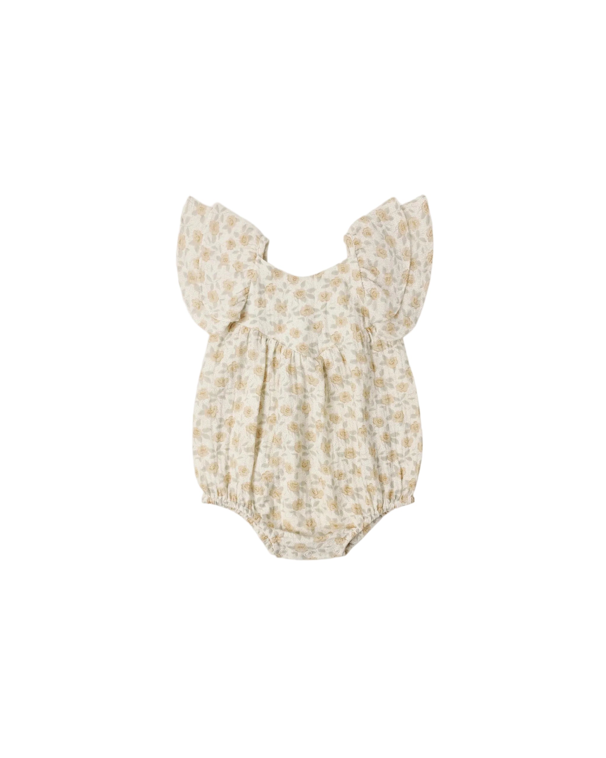 Rylee + Cru infant girl roxy romper