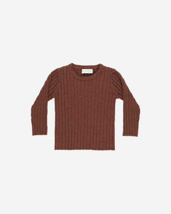 Rylee + Cru girls long sleeve knit top