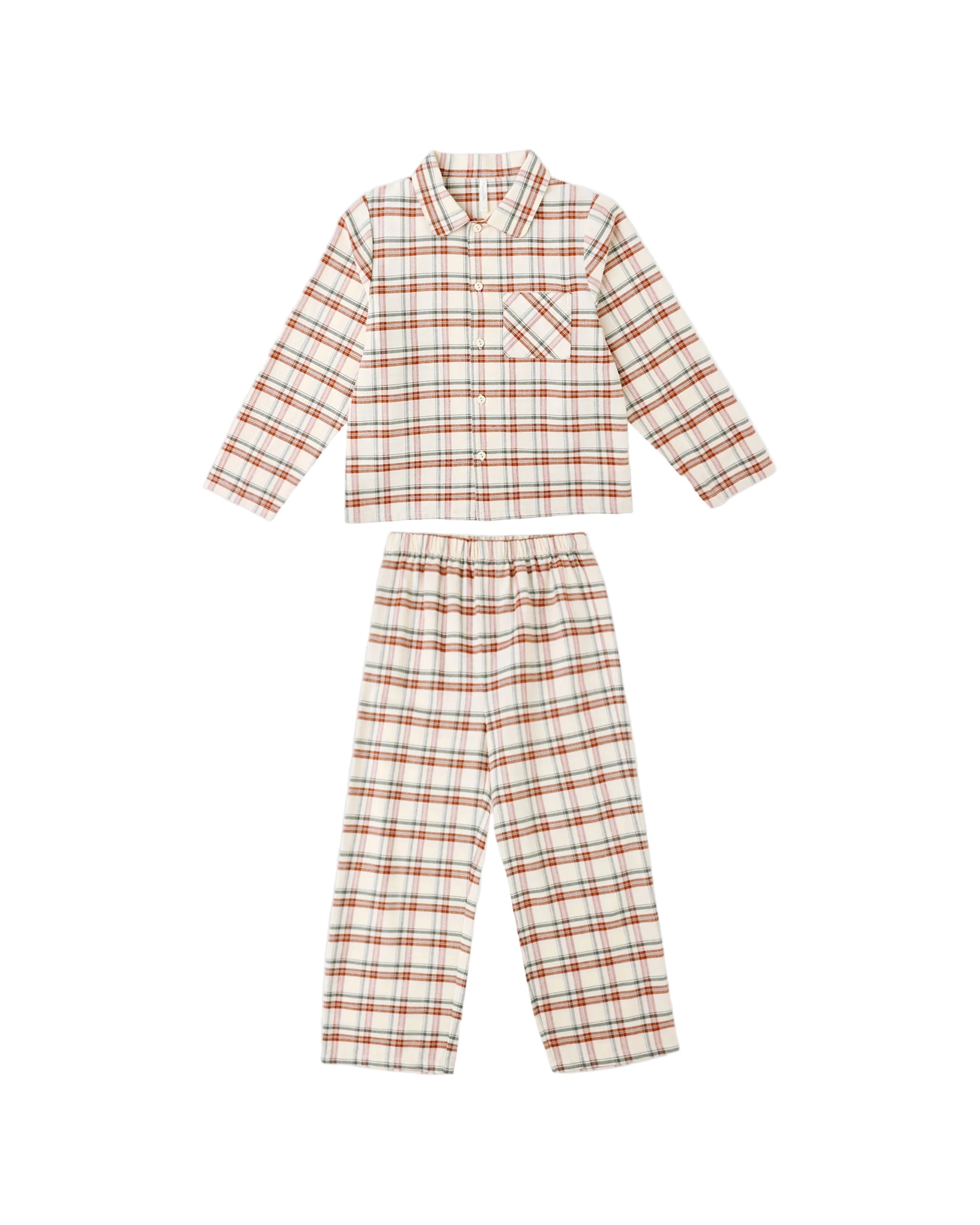 Rylee + Cru adult holiday flannel pajamas