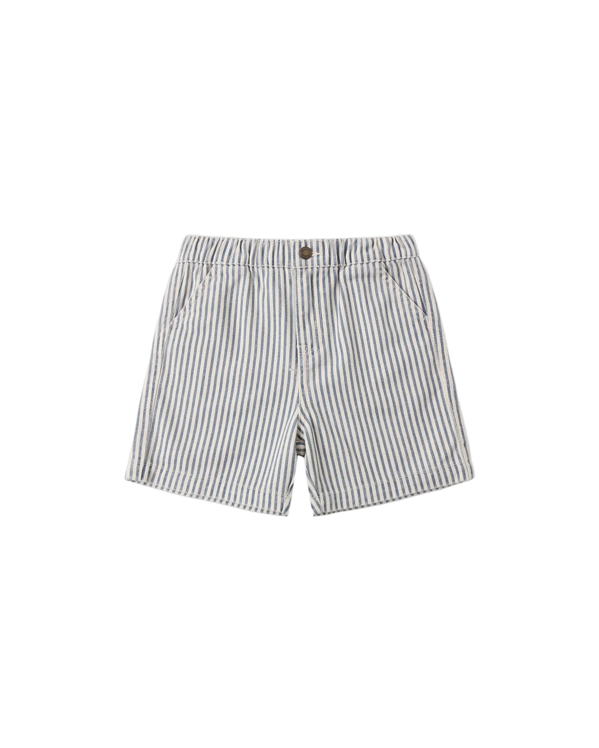 Rylee + Cru infant & boys railroad stripe dawson shorts