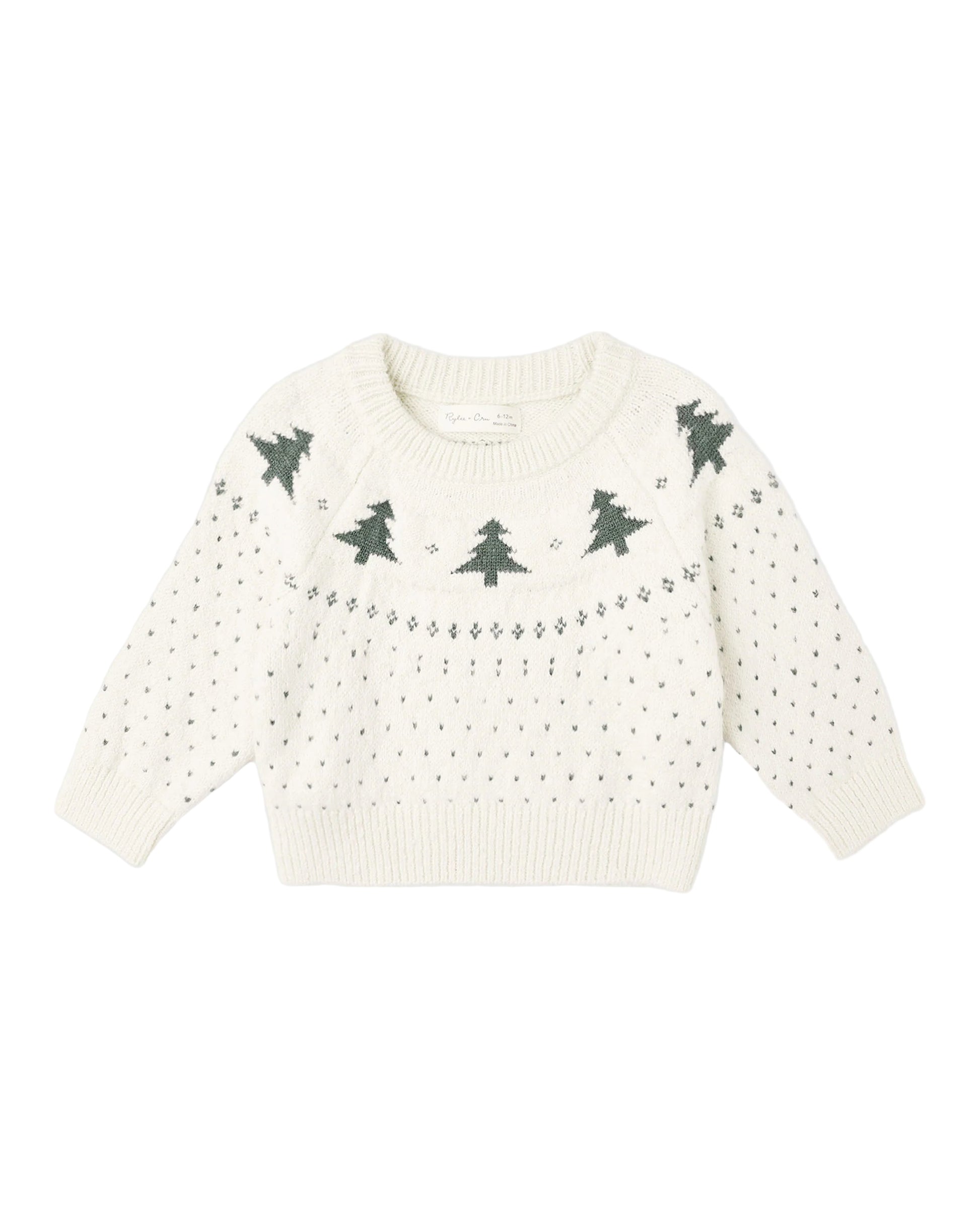 Rylee + Cru infant & kids fair isle sweater