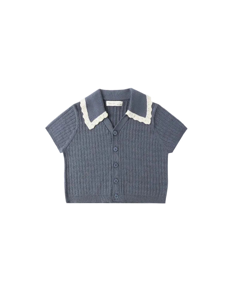 Rylee + Cru girls sloane knit top