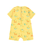 Souris Mini infant banana print rashguard swimsuit