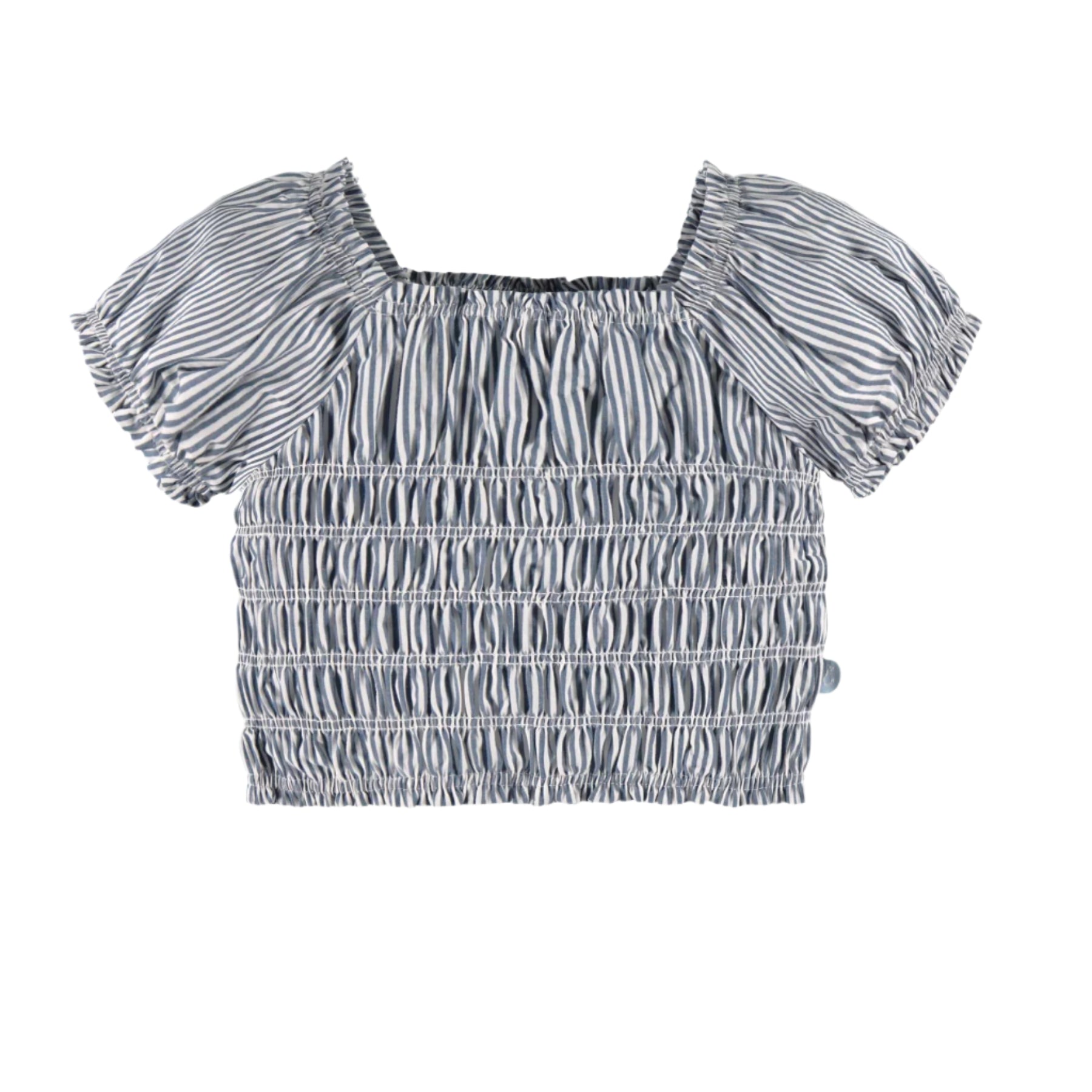 Souris Mini girls stripe honeycomb blouse