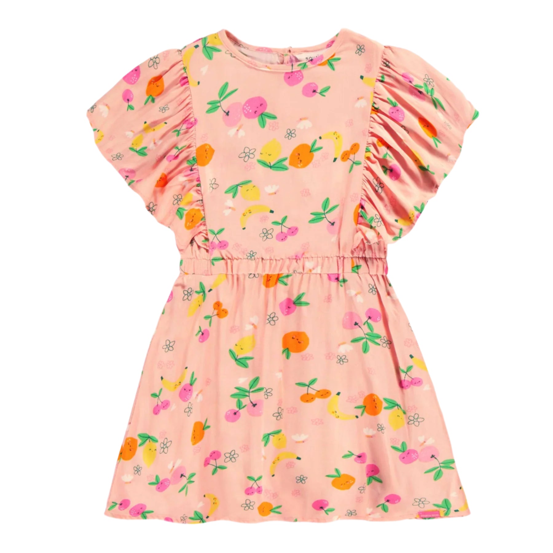 Souris Mini girls fruit print dress