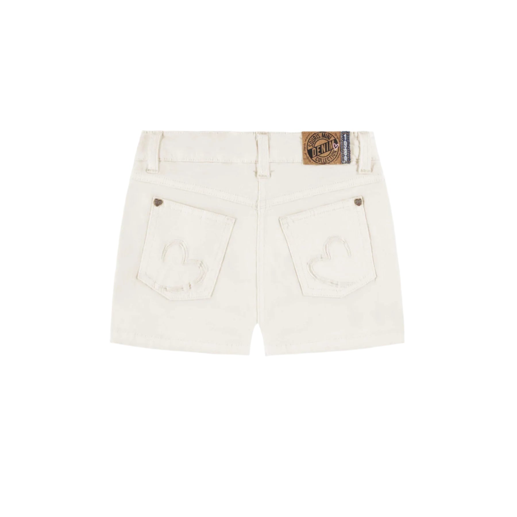 Souris Mini girls denim shorts