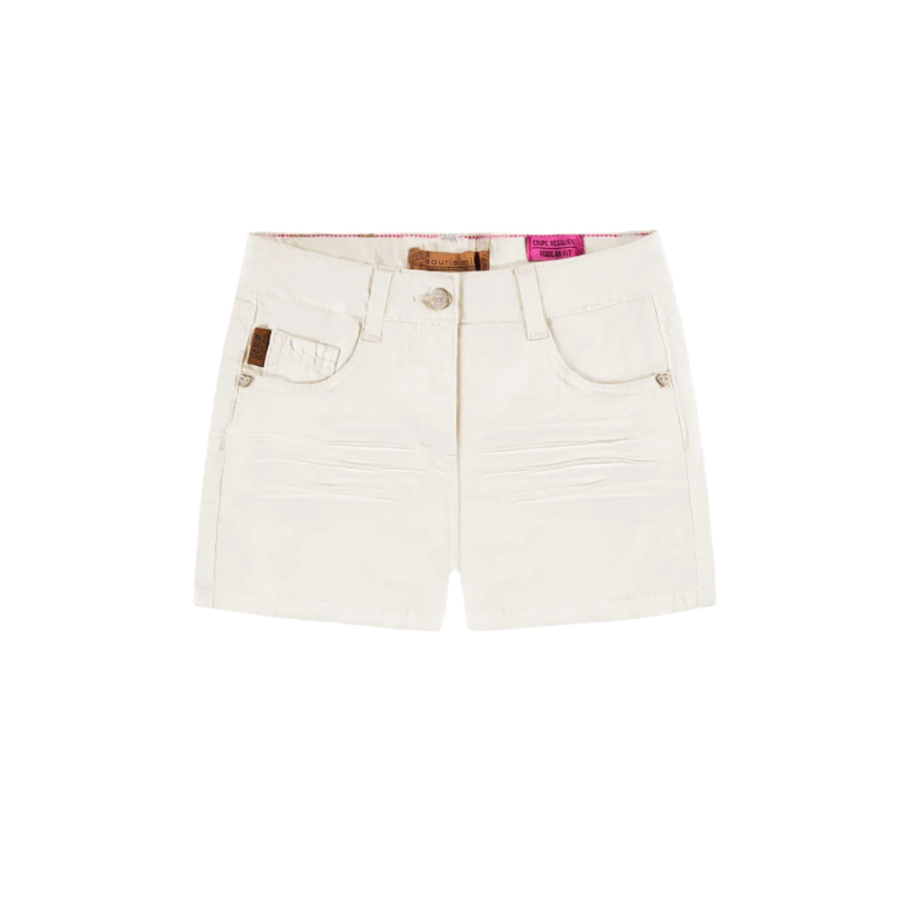 Souris Mini girls denim shorts