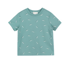 Miles the Label infant & kids fishbone print tee