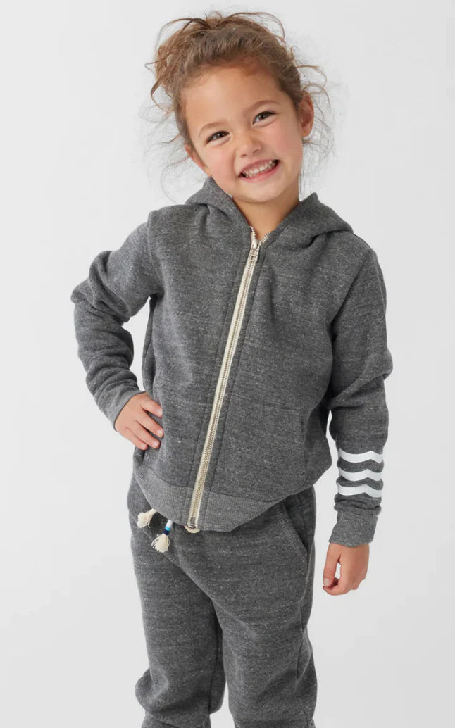 Sol Angeles kids waves zip hoodie