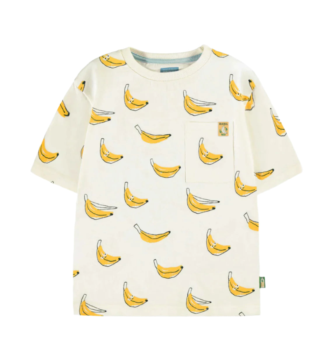 Souris Mini infant & kids banana print tee