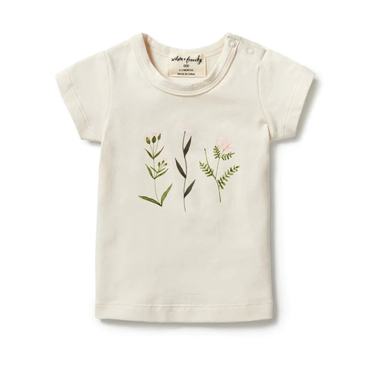 Wilson & Frenchy infant girl wildflower tee