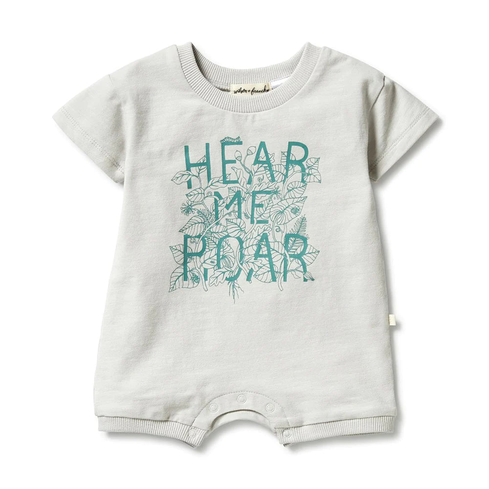 Wilson & Frenchy infant hear me roar romper