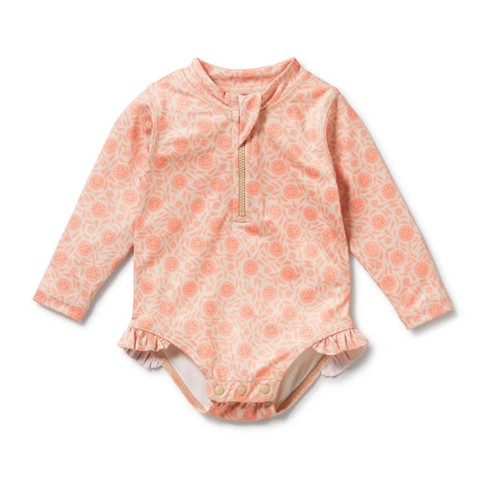 Wilson & Frenchy infant & toddler girl amelie floral swimsuit
