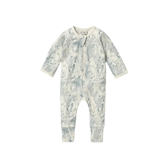 Wilson & Frenchy infant hello friends print romper