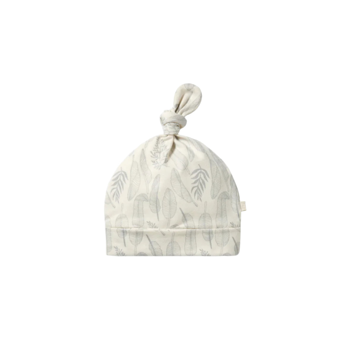Wilson & Frenchy new leaf print knot hat