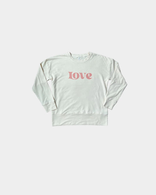 Babysprouts ladies "love" pullover sweatshirt