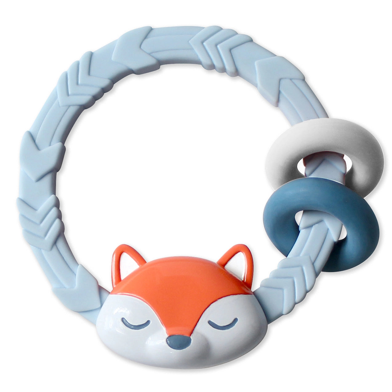 Itzy Ritzy silicone teether rattle
