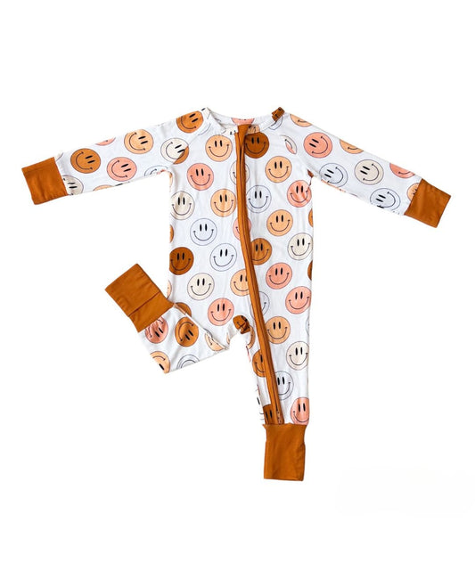 Lucky Panda Kids infant zip romper