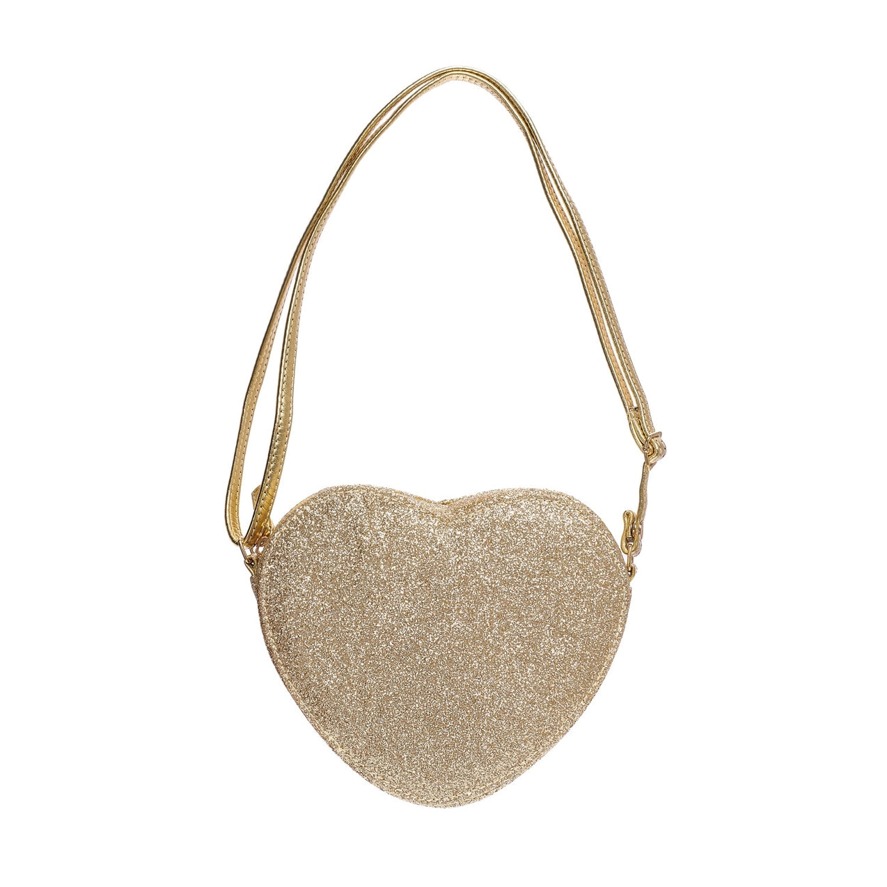 Rockahula gold glitter heart bag