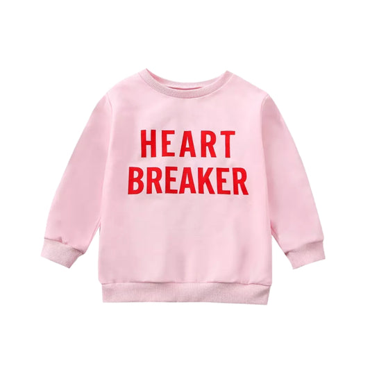 Tiny Trendsetter infant & toddler heartbreaker sweatshirt