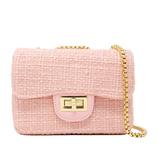 Tiny Treats classic large tweed handbag