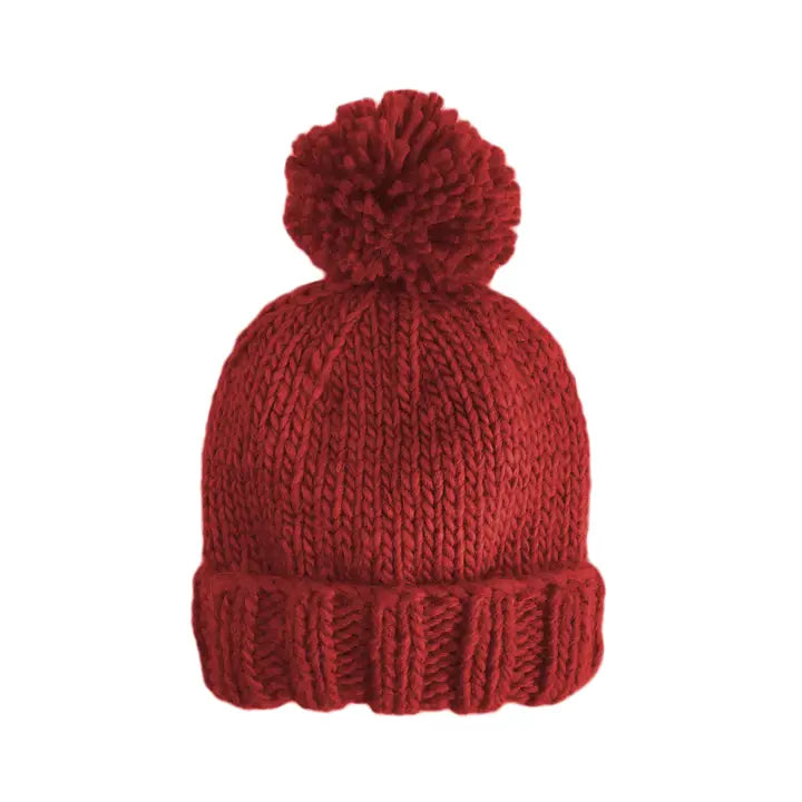 The Blueberry Hill classic pom hat