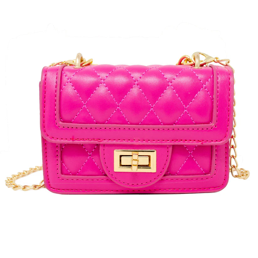 Tiny Treats classic quilted mini purse
