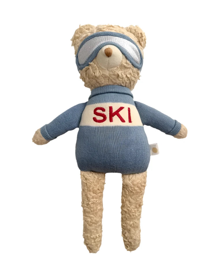 The Blueberry Hill Benjamin Bear ski plushie