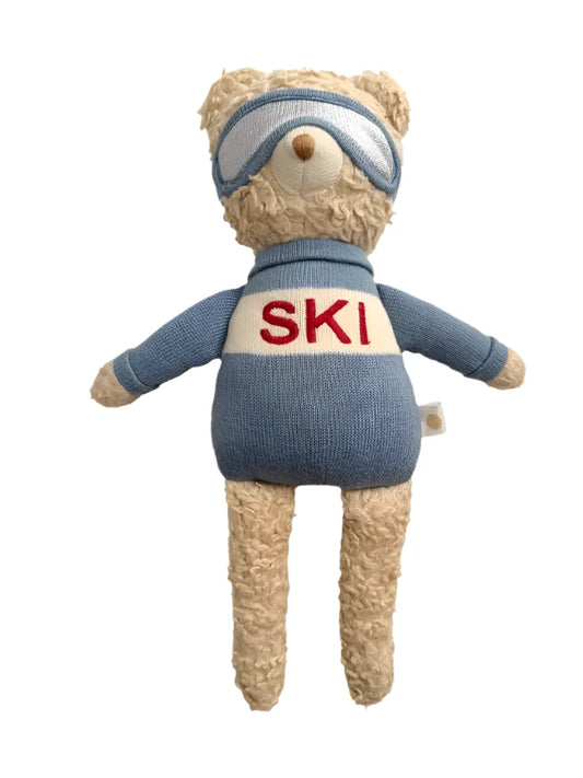 The Blueberry Hill Benjamin Bear ski plushie