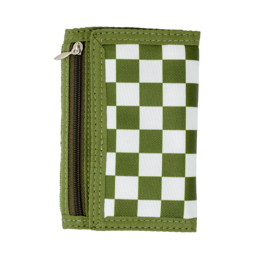 Tiny Treats checkered wallet