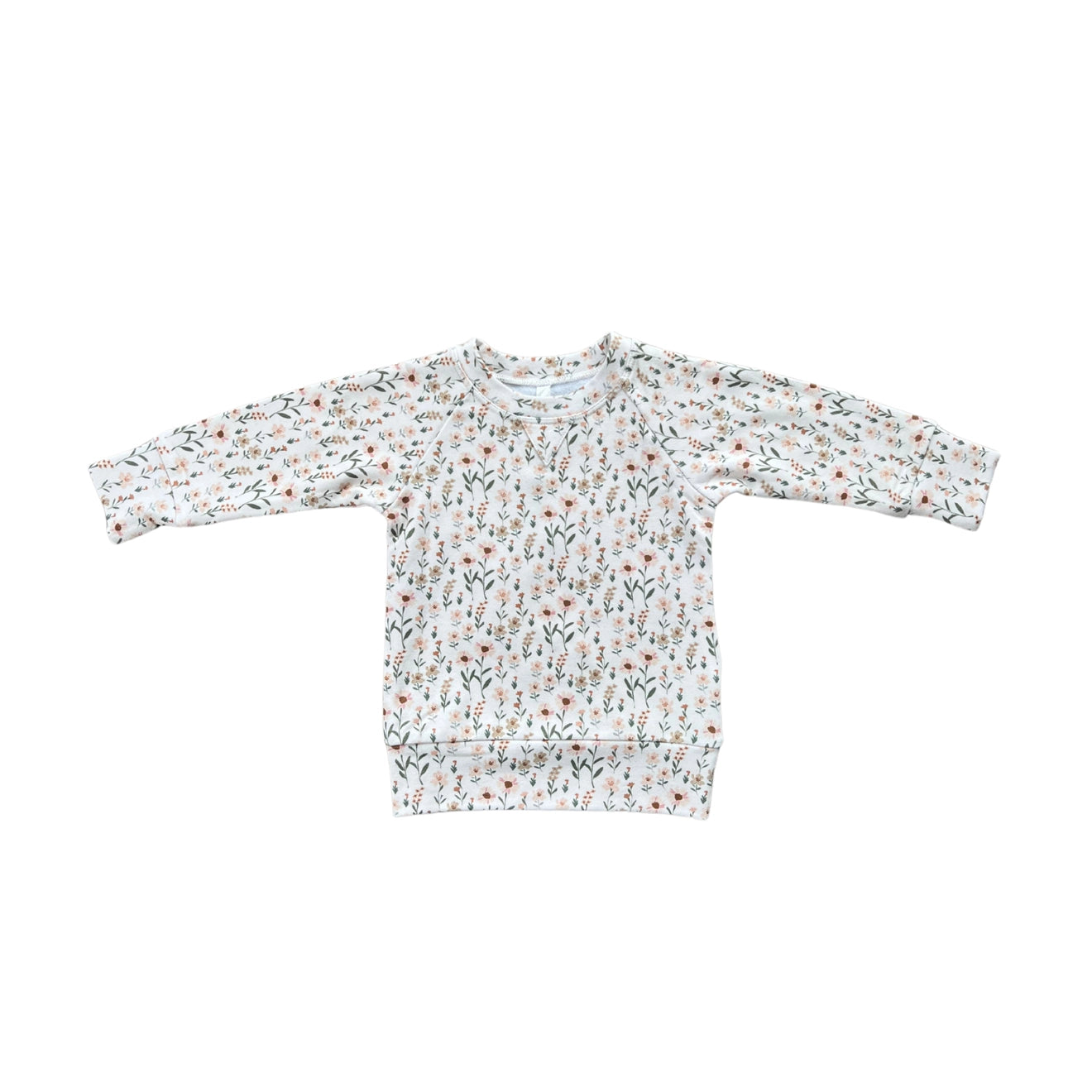 Babysprouts infant & girls raglan sweatshirt