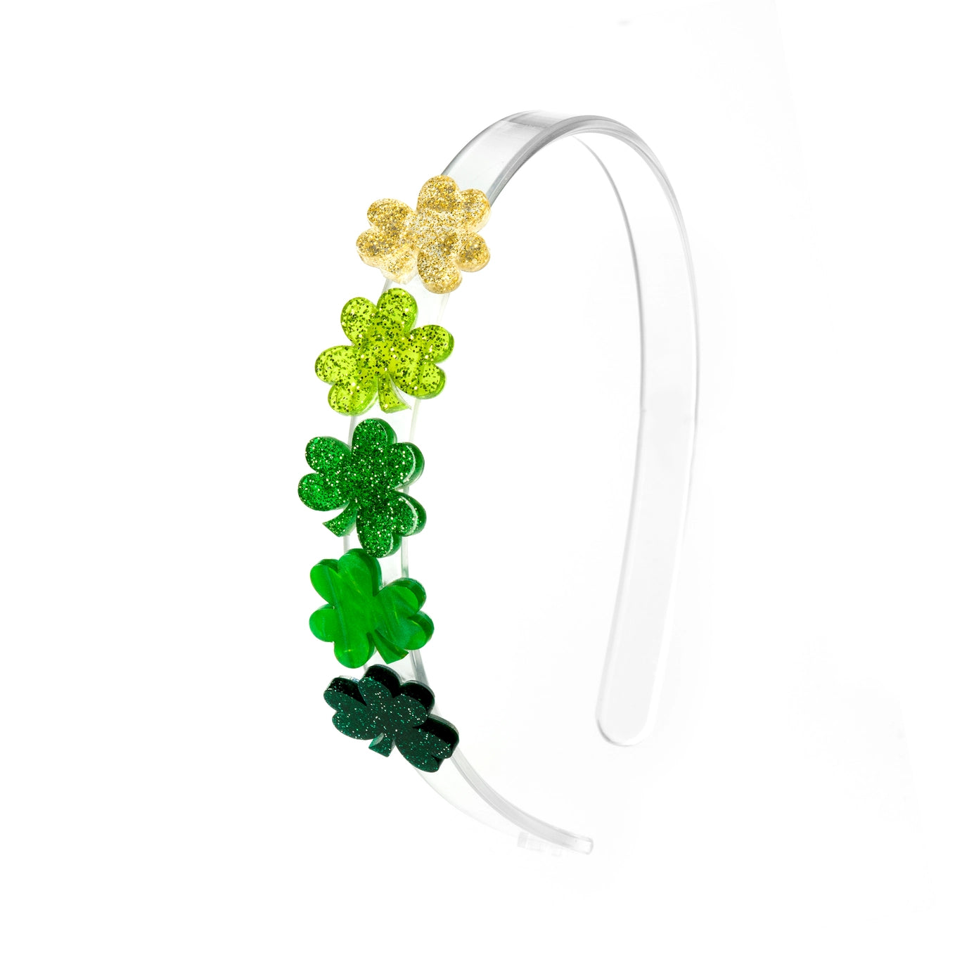 Lilies & Roses NY shamrocks headband
