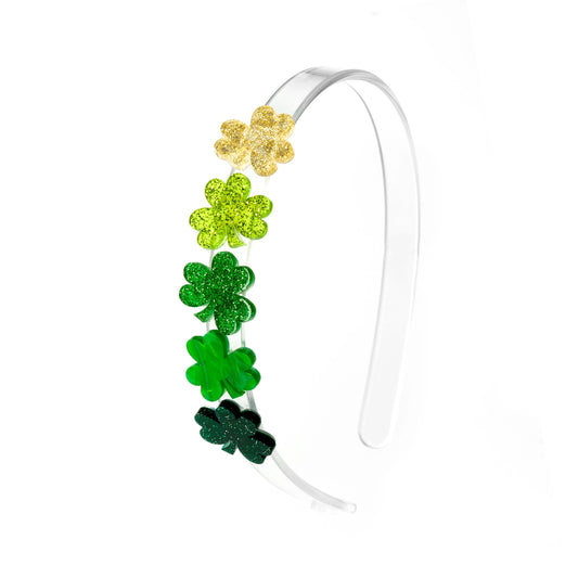 Lilies & Roses NY shamrocks headband
