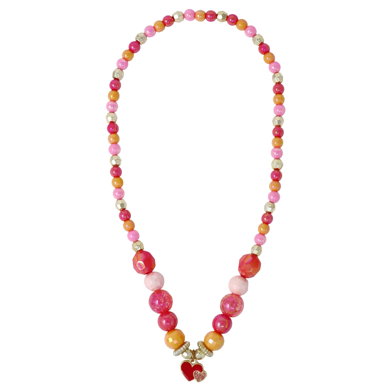 Pink Poppy unicorn love necklace
