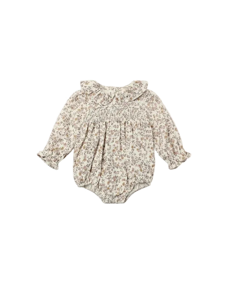 Quincy Mae infant girl callie romper