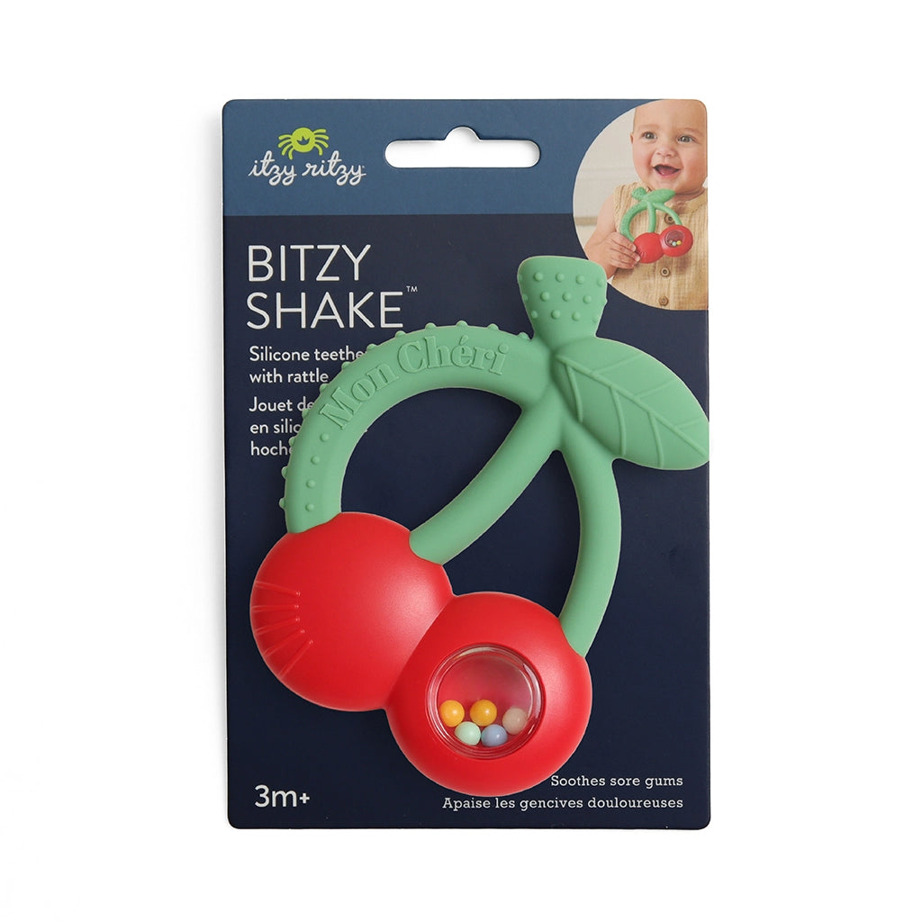 Itzy Ritzy bitzy shake silicone teether with rattle