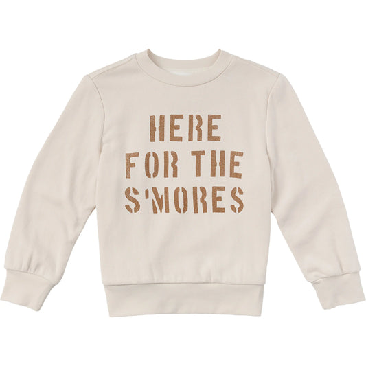 Sol Angeles kids smores sweatshirt