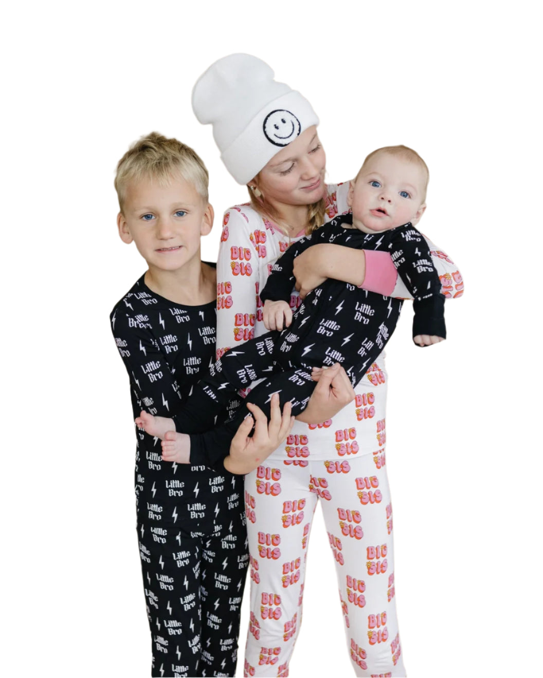 Lucky Panda Kids big/lil sibling pajama set