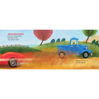 Little Blue Truck and Racer Red hardcover book