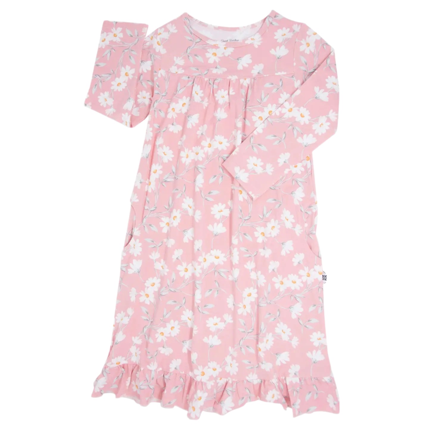 Sweet Bamboo girls boho nightgown