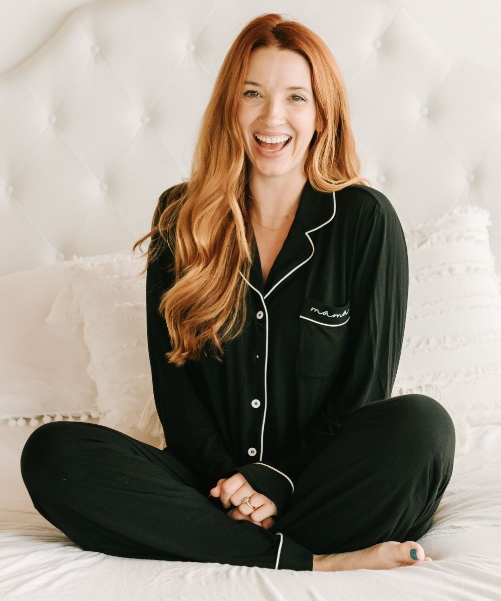 Sunflower Motherhood mama pajamas