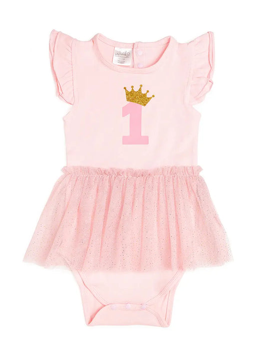 Sweet Wink infant girl first birthday tutu onesie