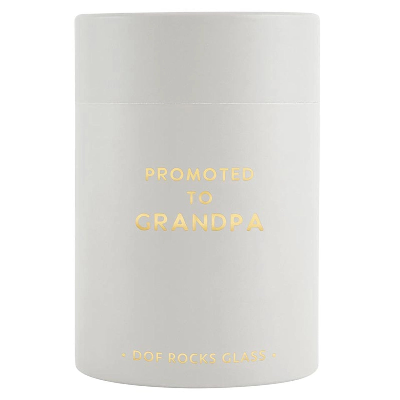 Stephan Baby promoted to grandpa rocks glass