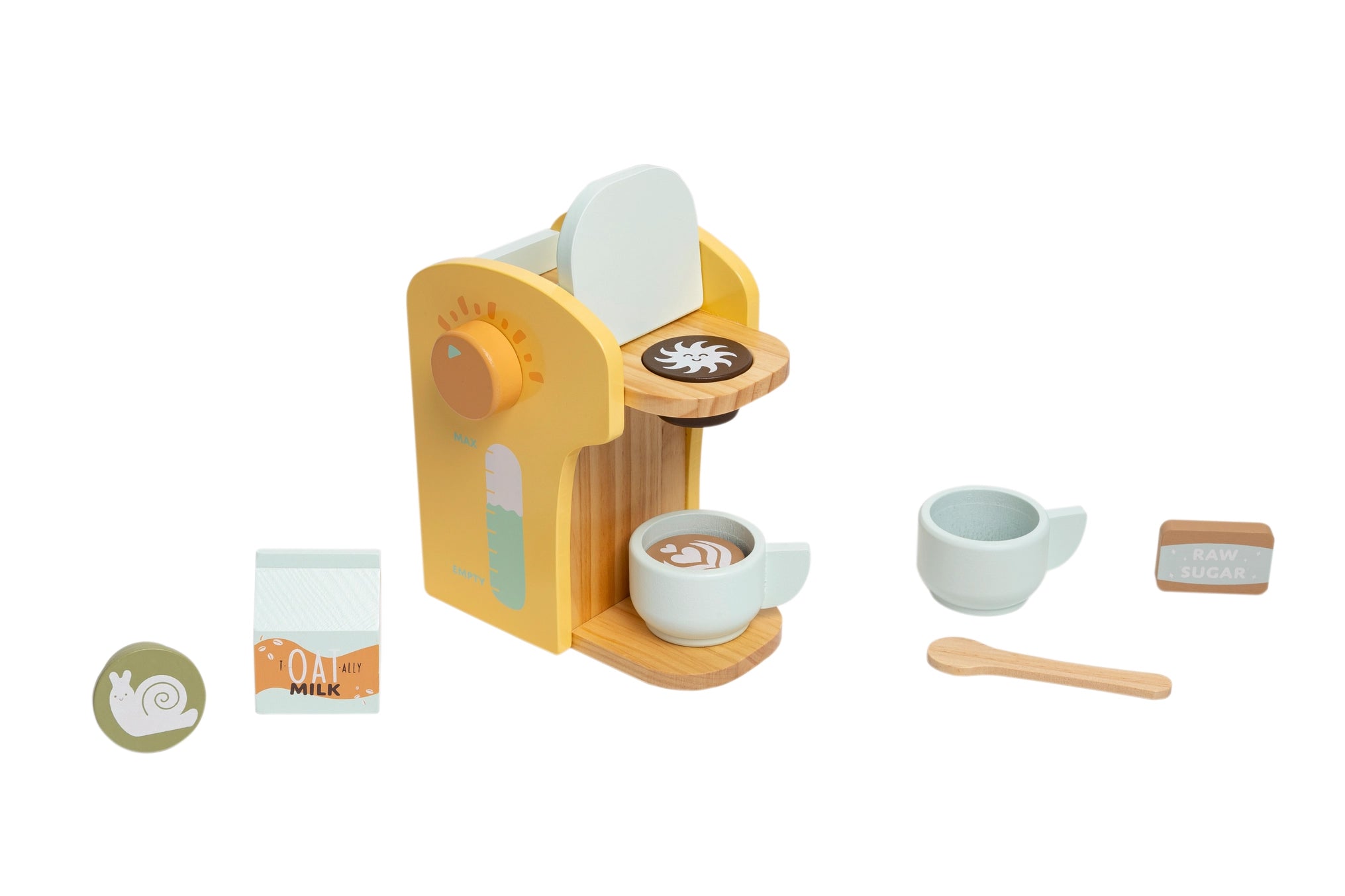 Pearhead barista in training coffee play set
