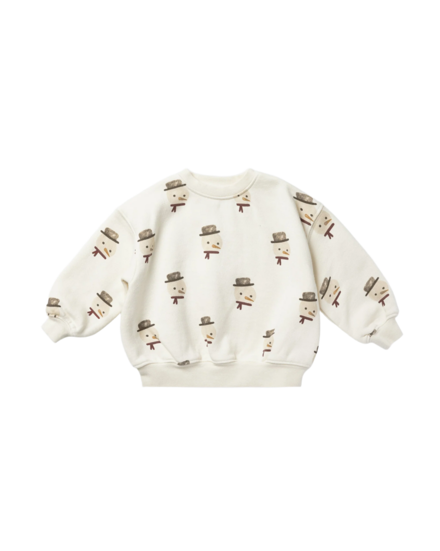 Rylee + Cru infant & kids snowman relaxed sweatshirt