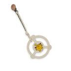 JuJuBe silicone teether ring with detachable clip