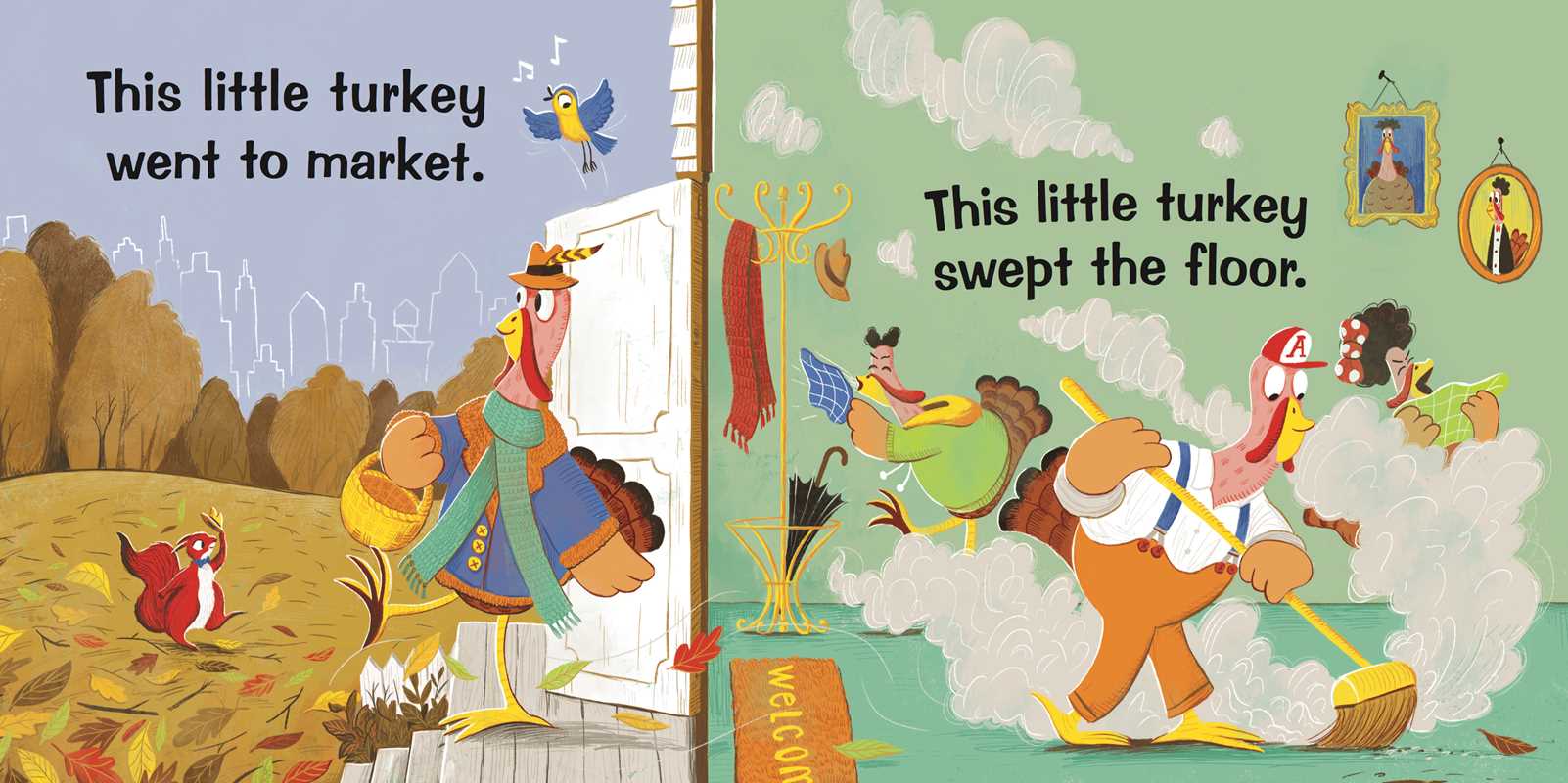 This little turkey book