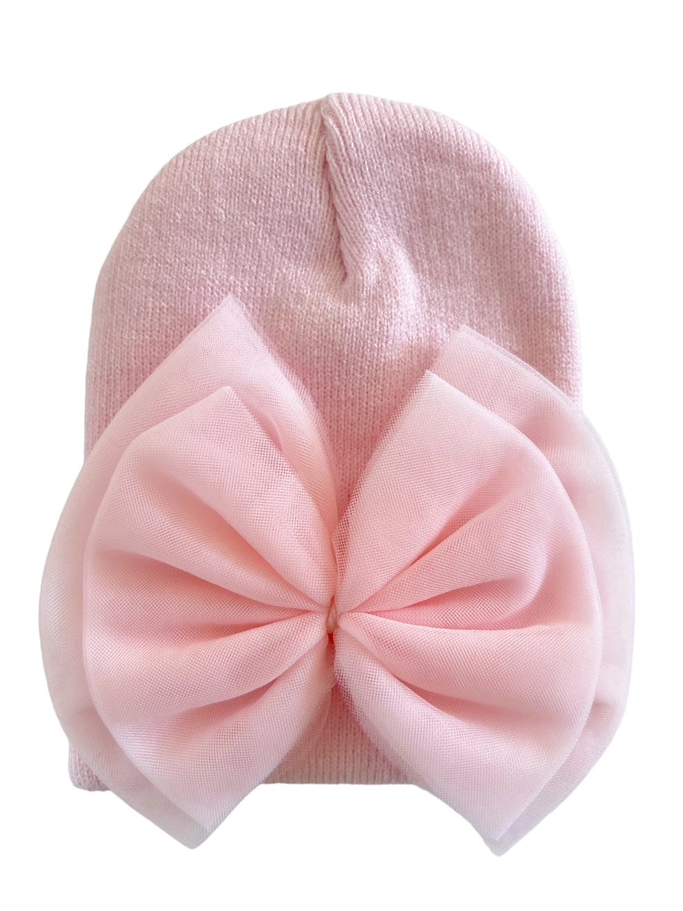 SpearmintLOVE infant girl first bow hat